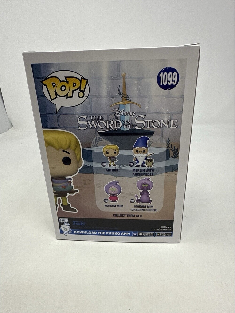 The Sword in the Stone - Arthur Pop! Vinyl *BRAND NEW* - Picture 3 of 6